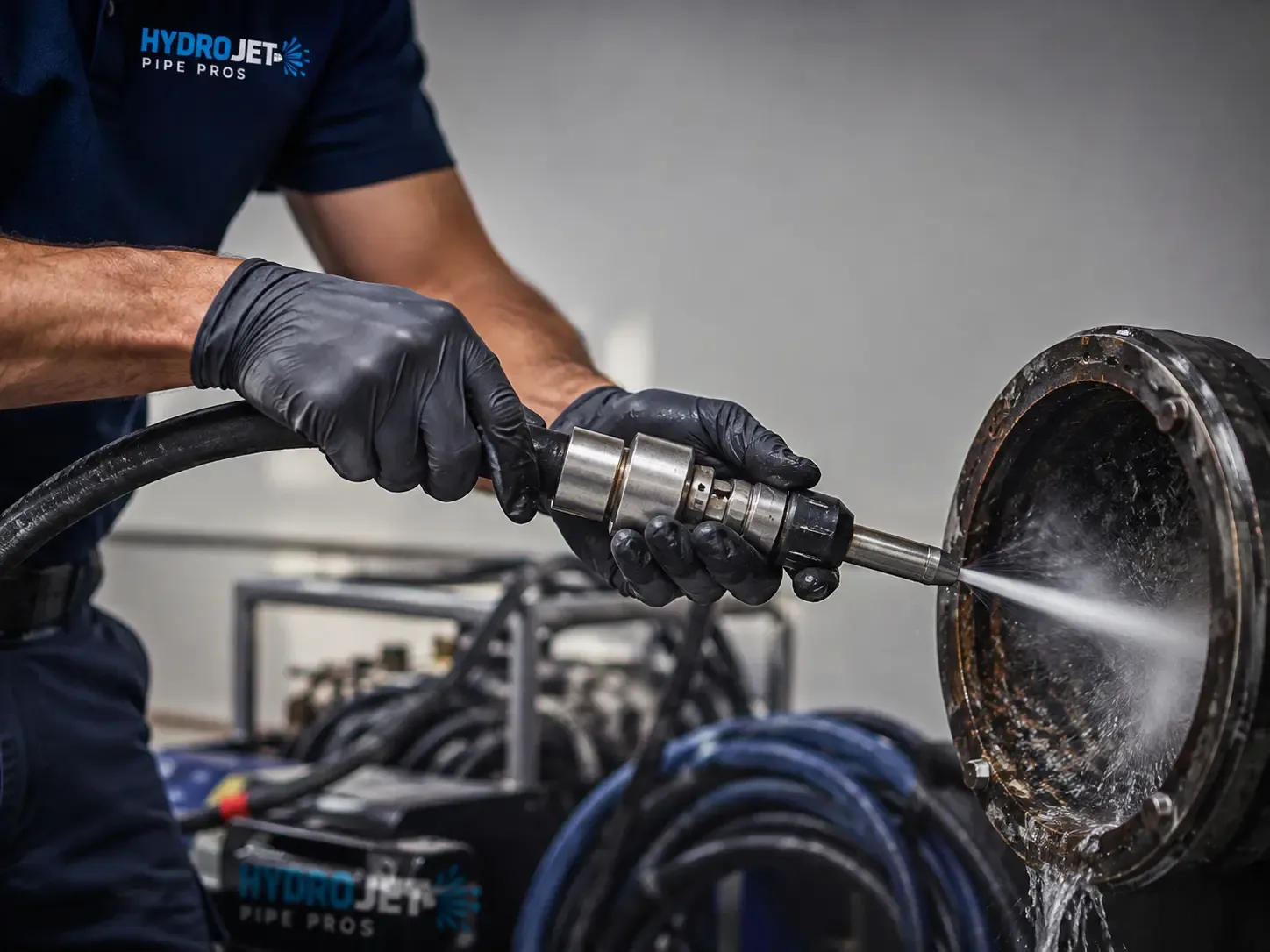 Hydro Jet Pipe Descaling in Oregon House, CA